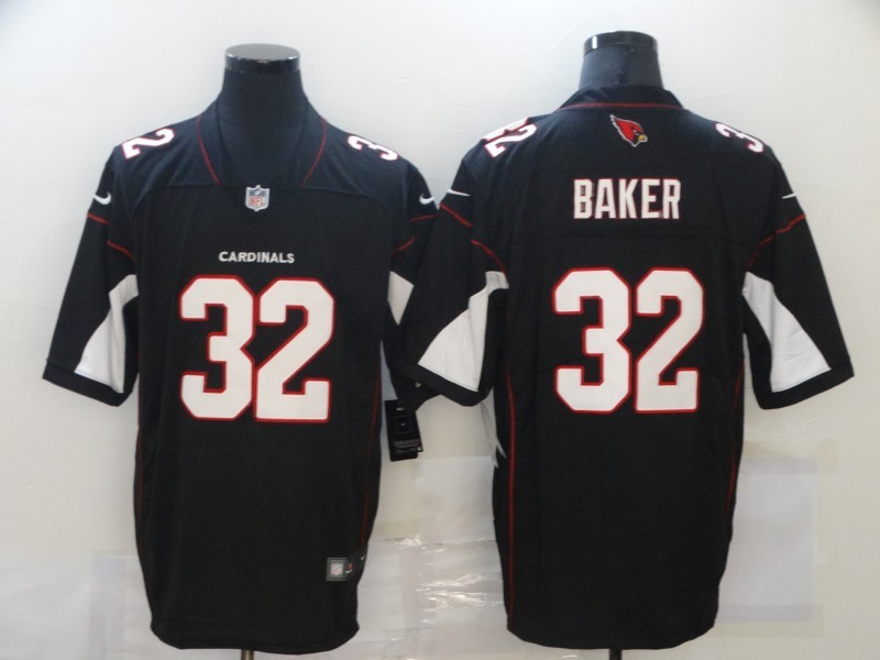 Men's Arizona Cardinals Budda Baker #32 Black Jersey